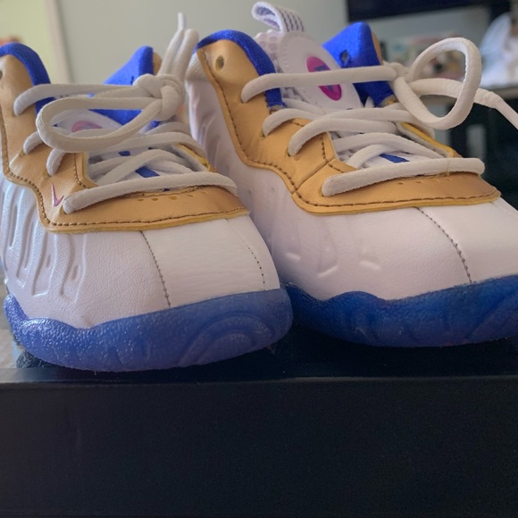 White / fuchsia / gold foam- Posite in Toddlers - Picture 4 of 4